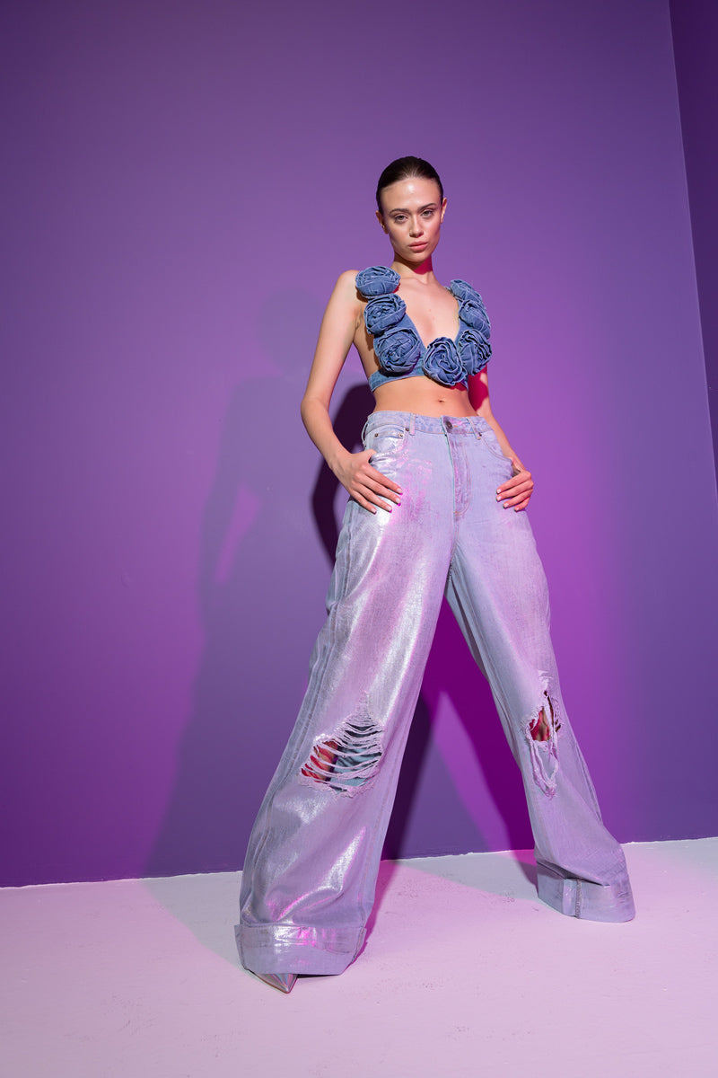 Renaissance Jeans Ice Blue Jeans