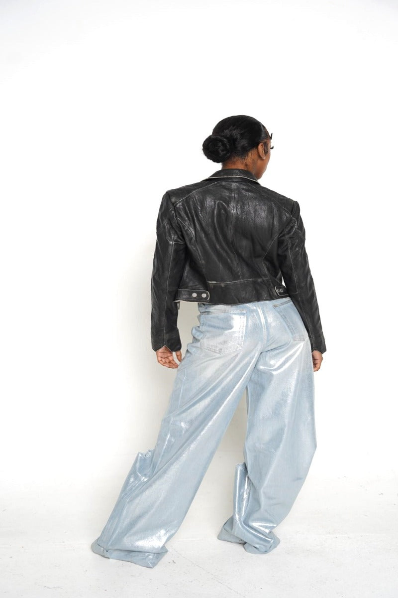 Reanon Moto Vintage Leather Jacket