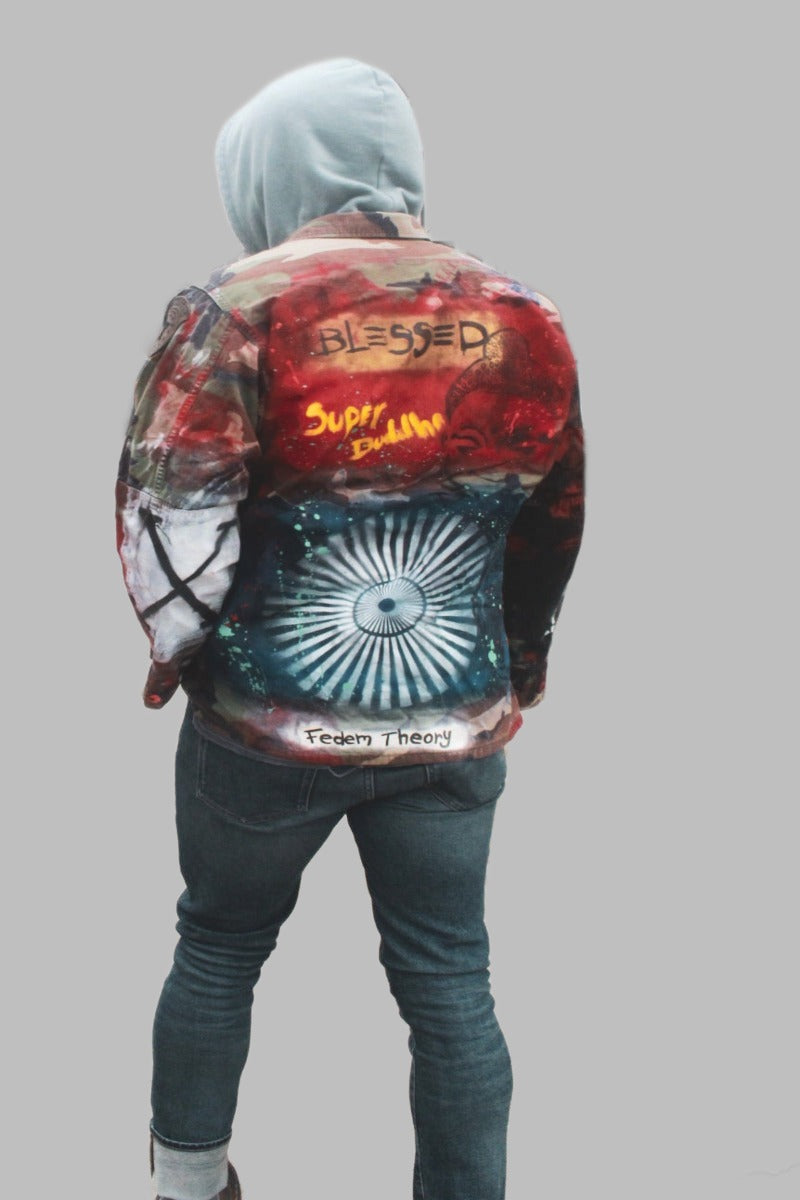 Chaqueta de camuflaje Blessed Siddhartha Gang Fatigue